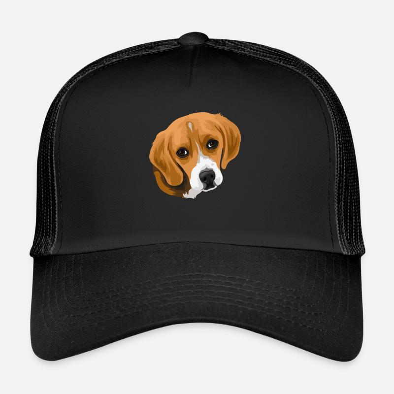 Beagle Kopf_2 Trucker Cap