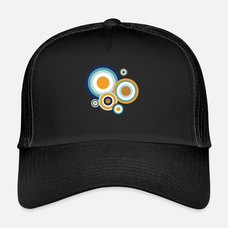 Pop circles - funky Trucker Cap