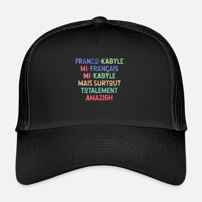 Franco-Kabyle Casquette trucker 