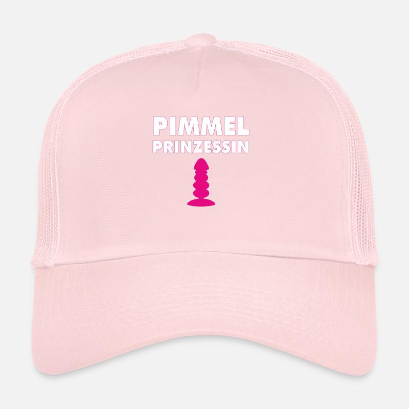 Pimmel Prinzessin mit Vibrator Dildo Trucker Cap