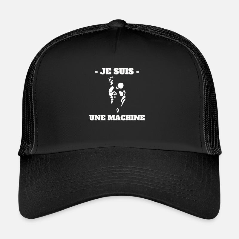 Je suis une machine Casquette trucker 