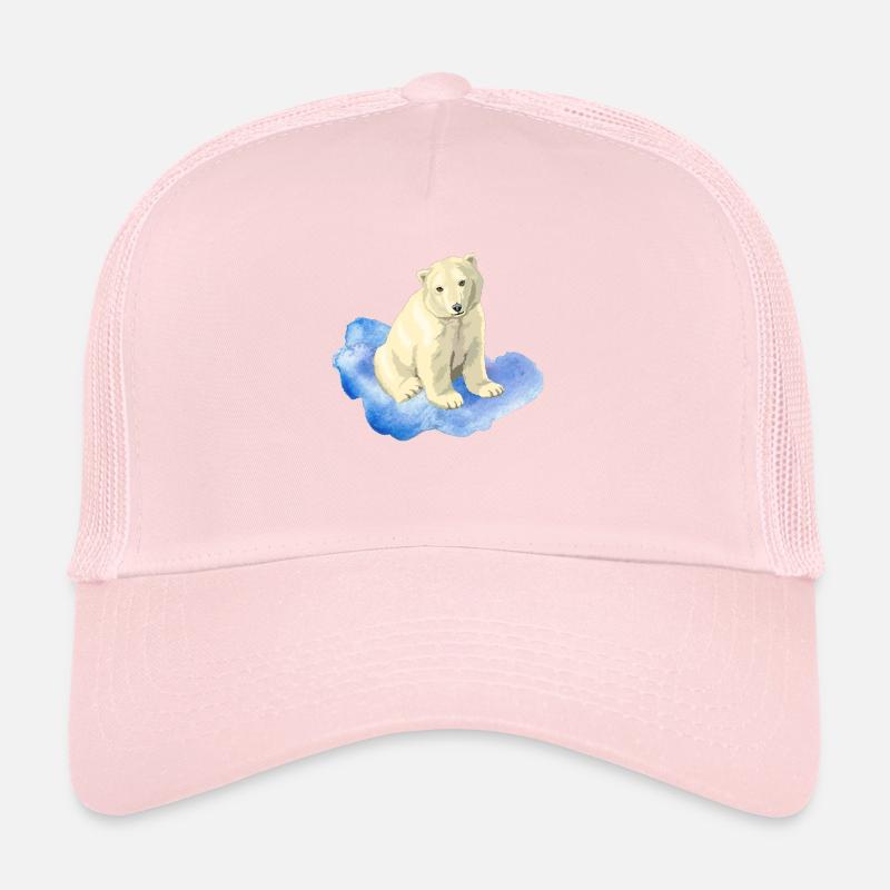 ours polaire Casquette trucker 