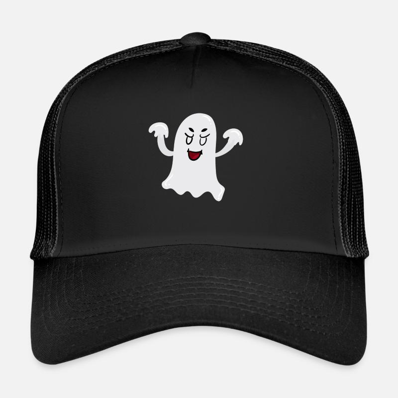 Gespenst - Trucker Cap - Schwarz/Schwarz