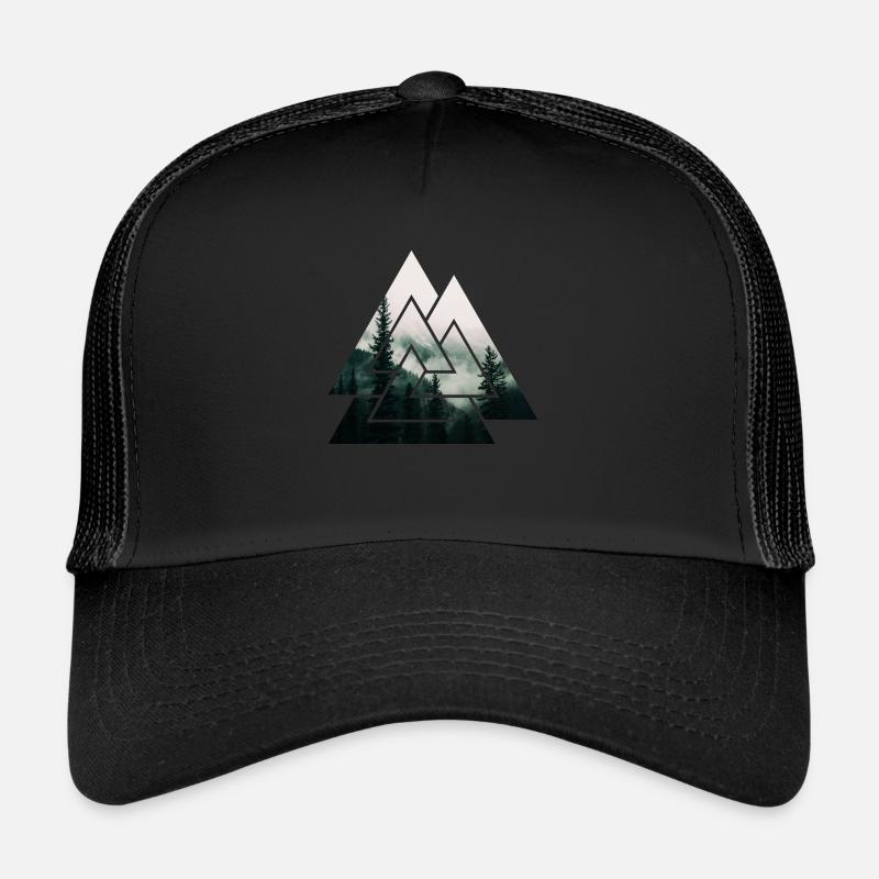 Entrer dans le Valhalla en volant avec les valkyries Casquette trucker 