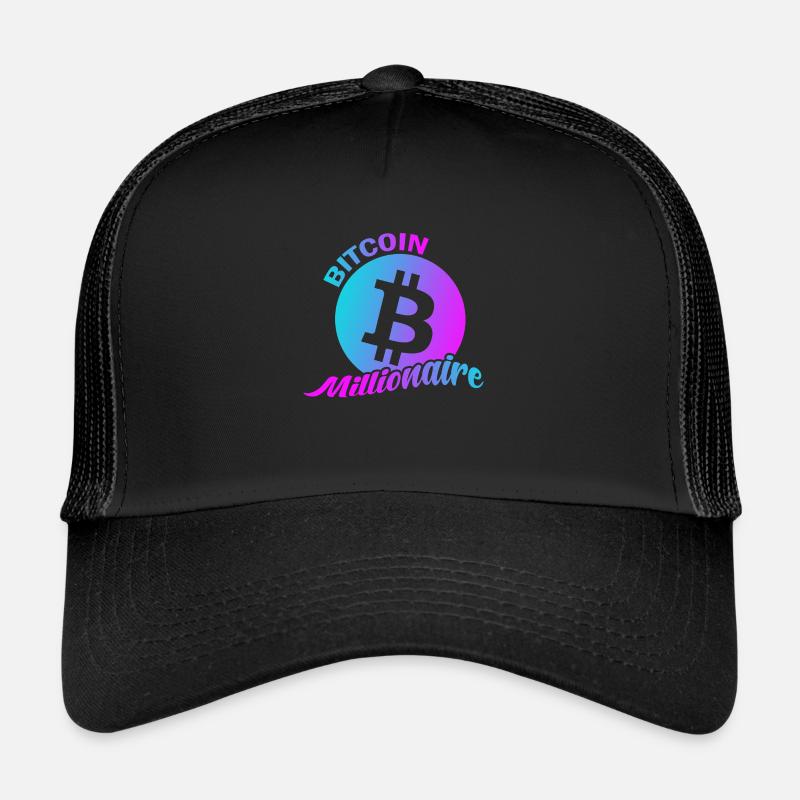Bitcoin Millionnaire Casquette trucker 