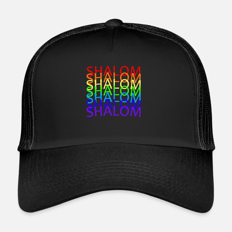 SHALOM - ARC-EN-CIEL Casquette trucker 