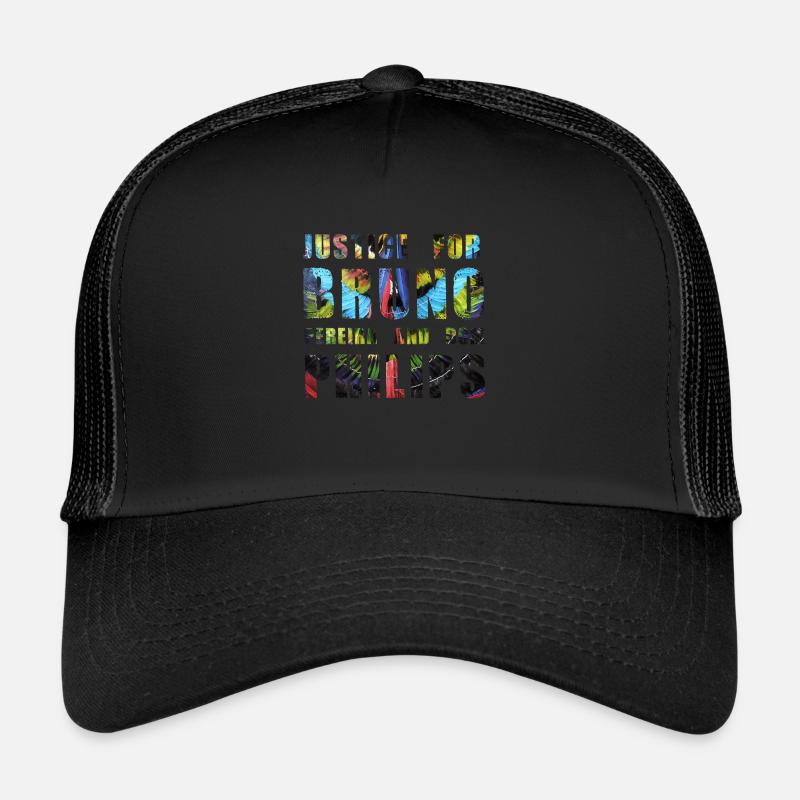 Justice pour Bruno et Philips Casquette trucker 
