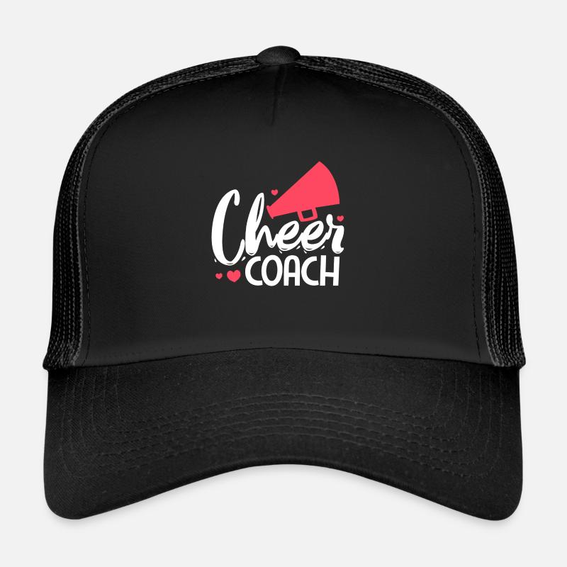 Cheer Coach - Cheerleading Lover Cheer Expert Trucker Cap