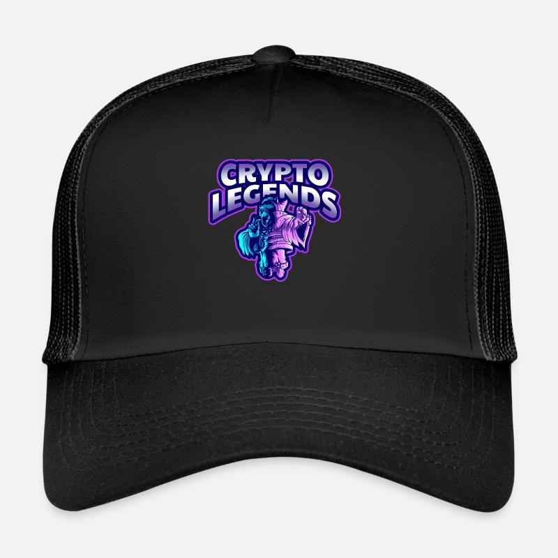 Crypto Legends est le cadeau de Cryptoscene! Casquette trucker 