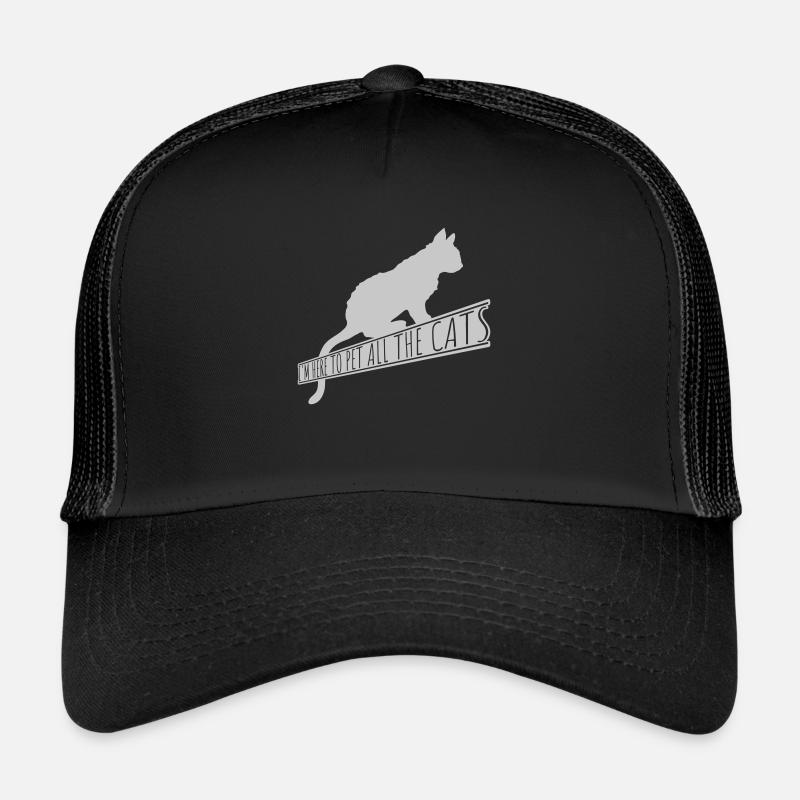Animaux de compagnie tous les chats Casquette trucker 