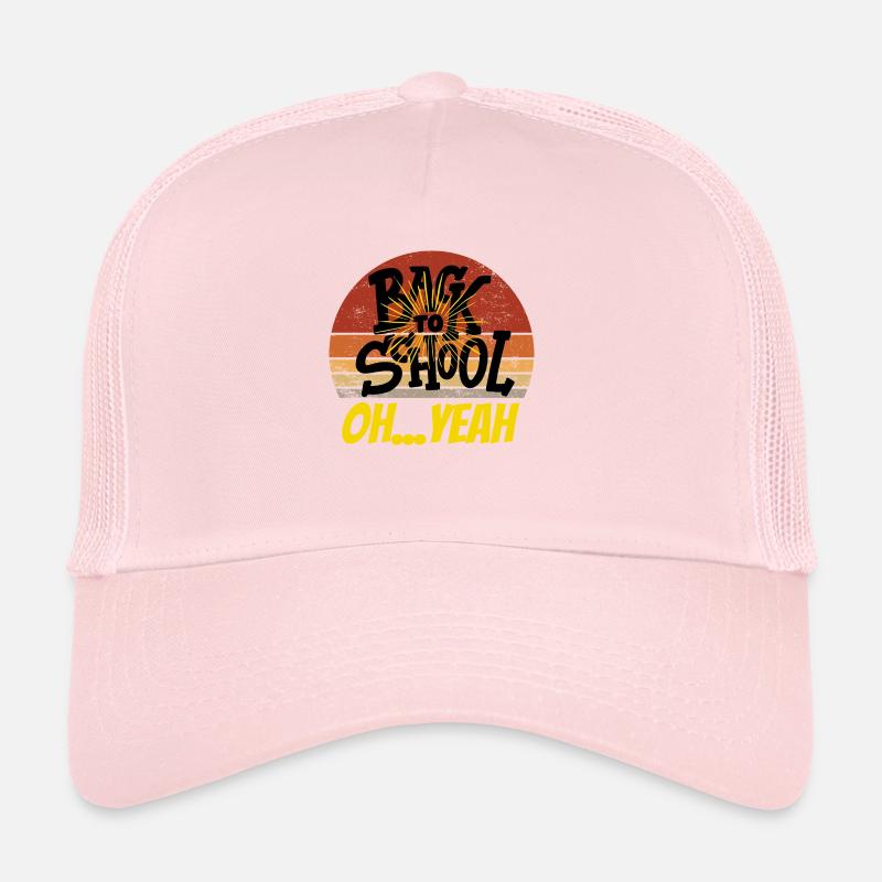 Back to school OH YEAH lightning Trucker Cap