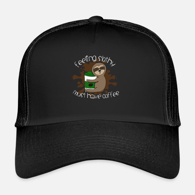 Kaffee-Faultier Trucker Cap