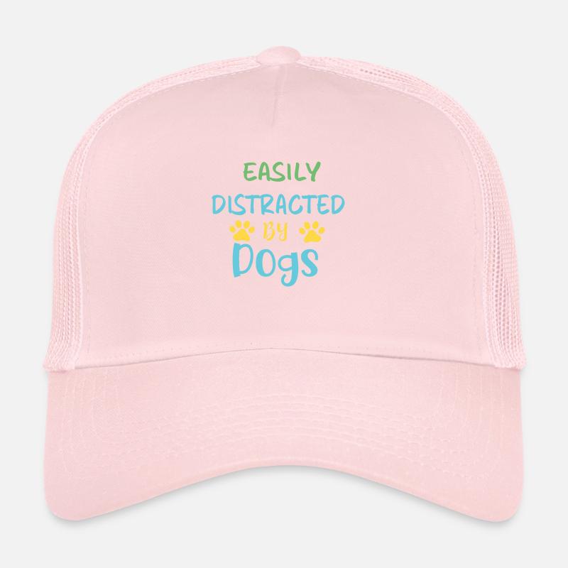 Easily Distracted by Dogs Trucker Cap