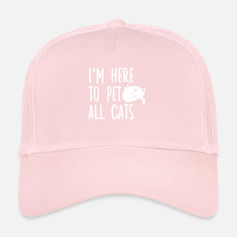 Propriétaires de chats Accessoires pour chats Drôles de chats Casquette trucker 