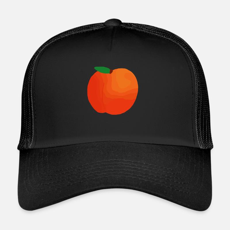 Pfirsich Illustration Geschenkidee Trucker Cap