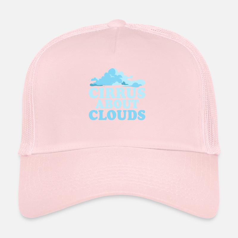 Cirrus About Clouds Meteorologist Storm Trucker Cap