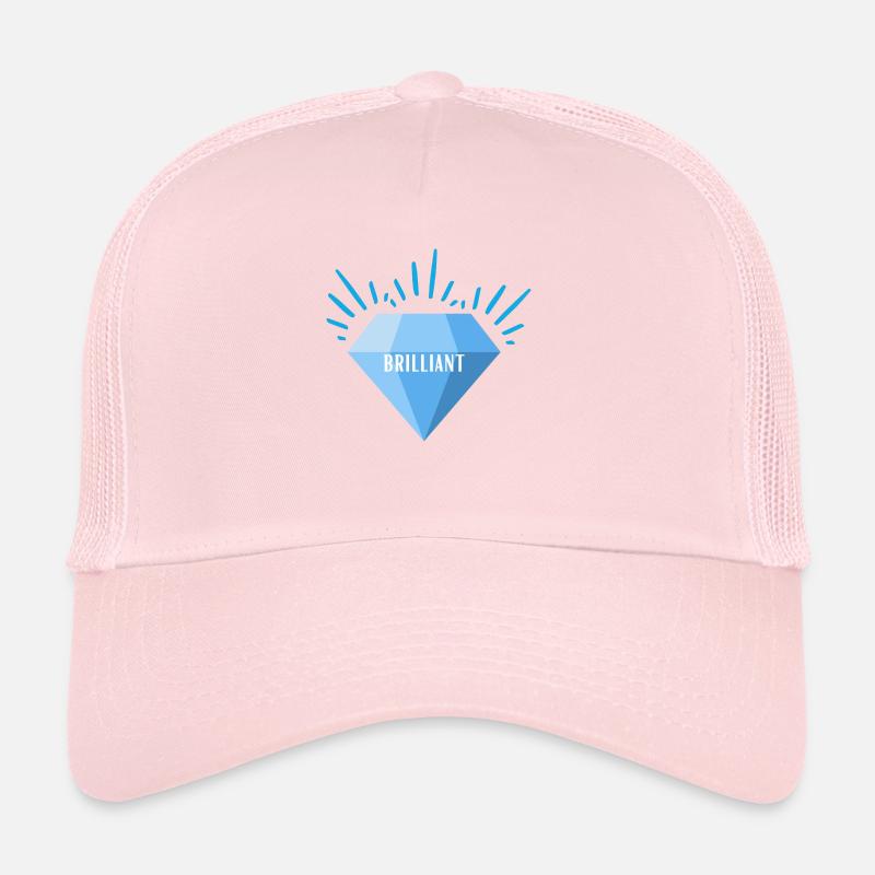 diamand brilliant Casquette trucker 