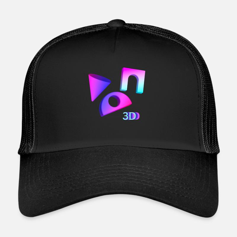 3D Trucker Cap