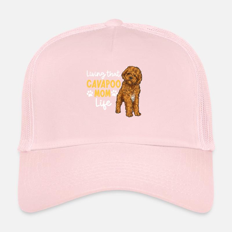 Cavapoo Cavoodle Capoodle Chien Casquette trucker 