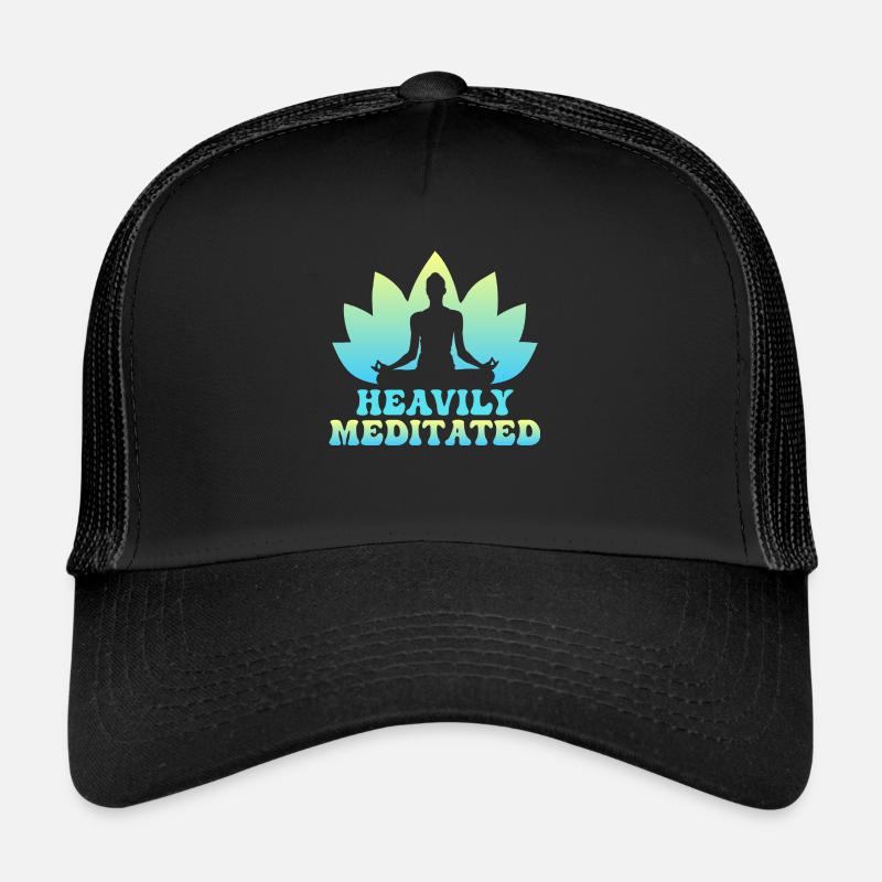 Heavily Meditated Yoga Class Instructor Trucker Cap