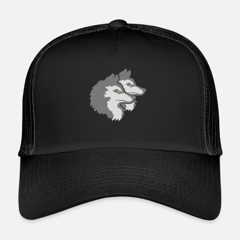 Team Logo Wolf Pack Trucker Cap