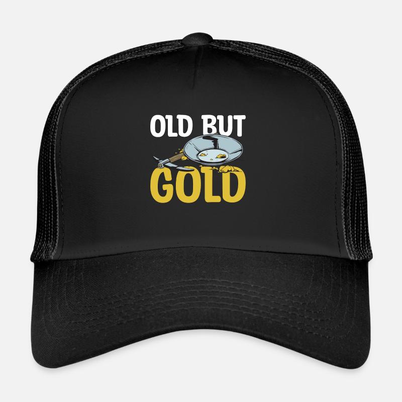 Gold prospectors dig gold panning gift Trucker Cap