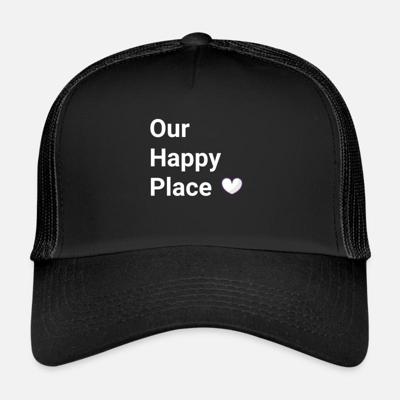 Our Happy Place Weiss Trucker Cap
