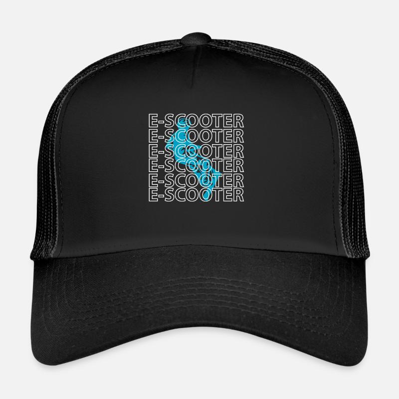 E-Scooter E-Roller Scooter Casquette trucker 