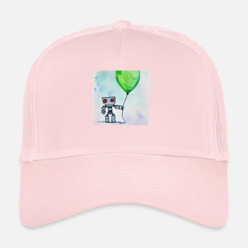 Robot avec ballon Casquette trucker 