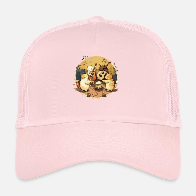 Concert de chats Casquette trucker 