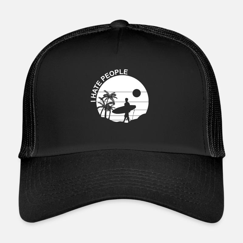 Surfing Surfboard Surfer Geschenkidee Trucker Cap