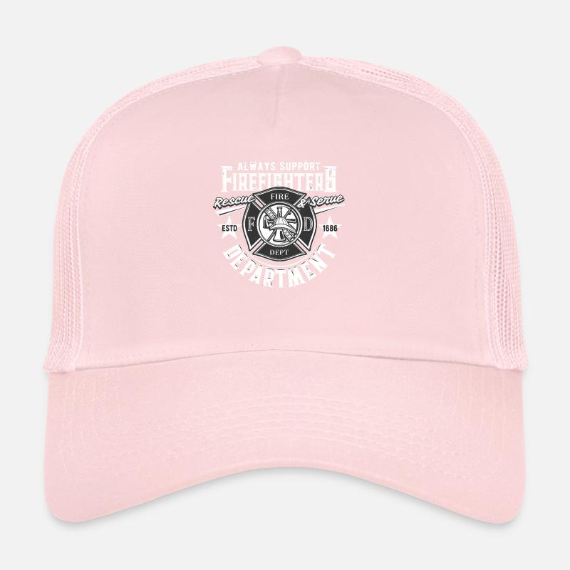 Aide aux pompiers b Casquette trucker 