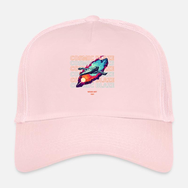 Flamme cosmique Casquette trucker 