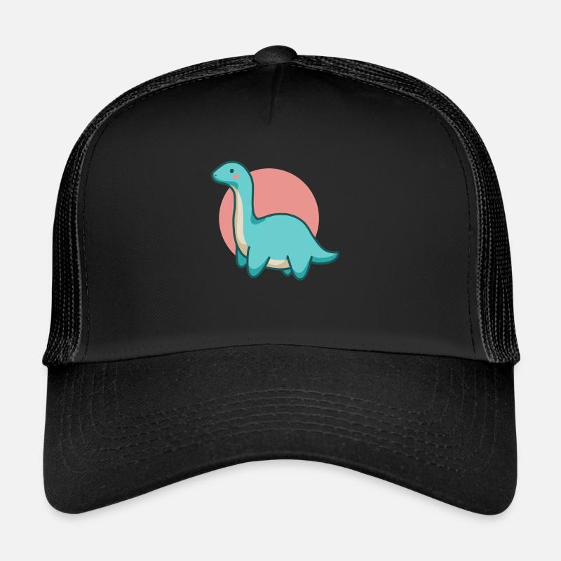 Mignon dinosaure au long cou, Brontosaurus Casquette trucker 