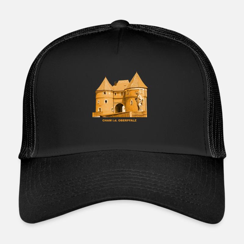Cham, Biertor, Upper Palatinate, Franconia, Bavaria Trucker Cap