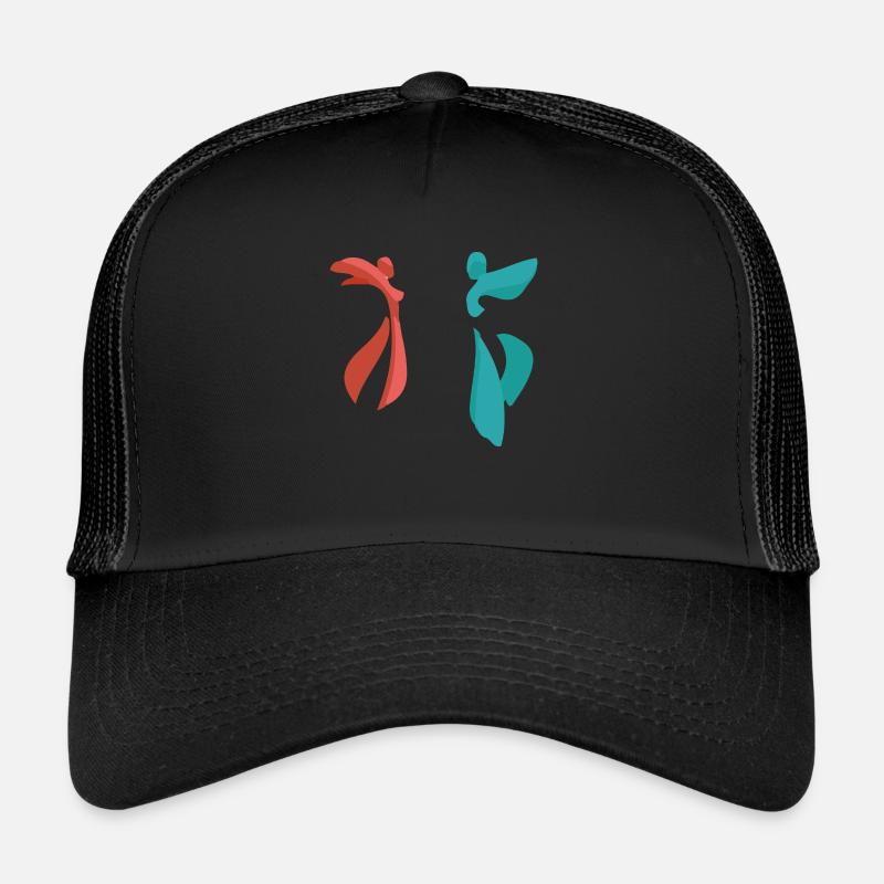 Dancing Dance Music Trucker Cap
