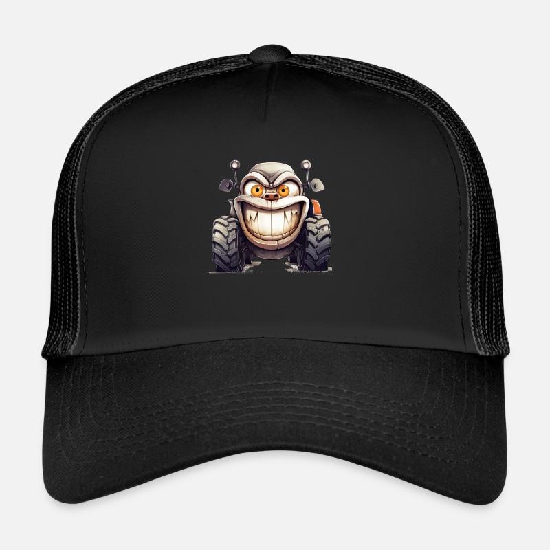 Tractor shows his anger Trucker Cap