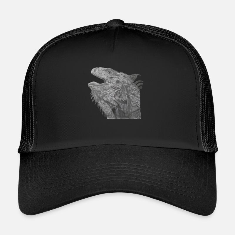 Bartagame - Trucker Cap - Schwarz/Schwarz