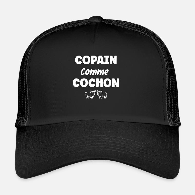Copain comme cochon Casquette trucker 