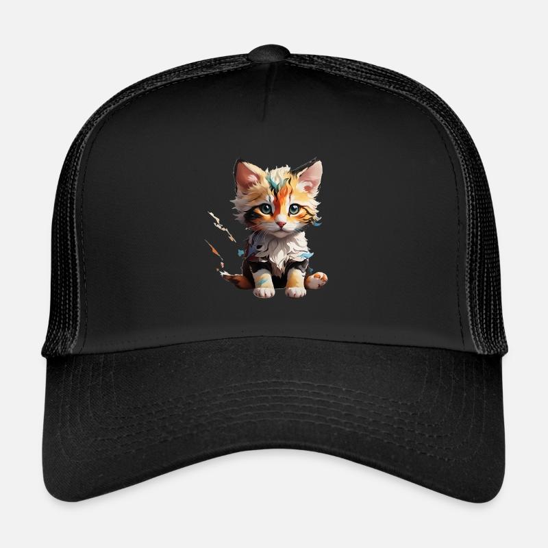 Katze klein Trucker Cap