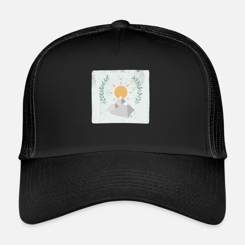 Berge und Sonne Trucker Cap