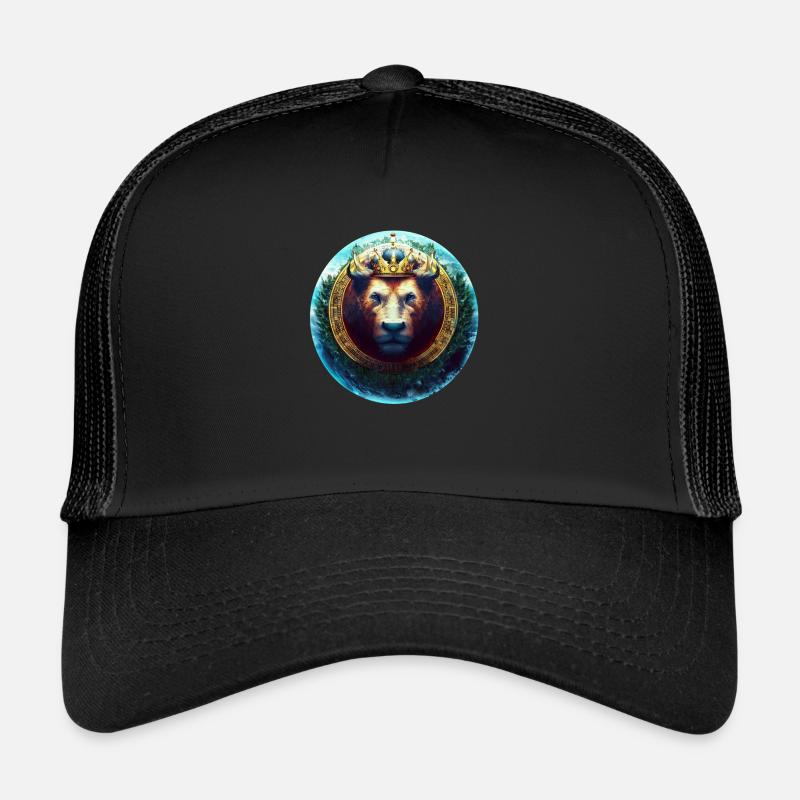 Kryptowährung Bull - Trucker Cap - Schwarz/Schwarz