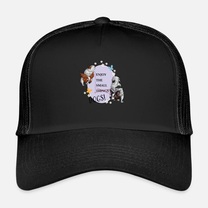 Die kleinen Dinge..äh Papillons zählen! Trucker Cap