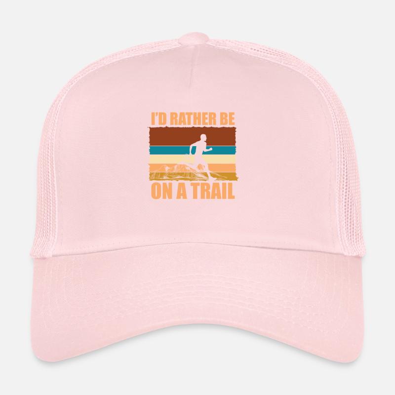 Trail Run Ultra Running Mountain Trekking Running Trucker Cap