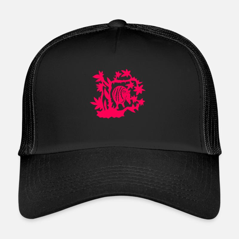 Armadillo - Trucker Cap - black/black