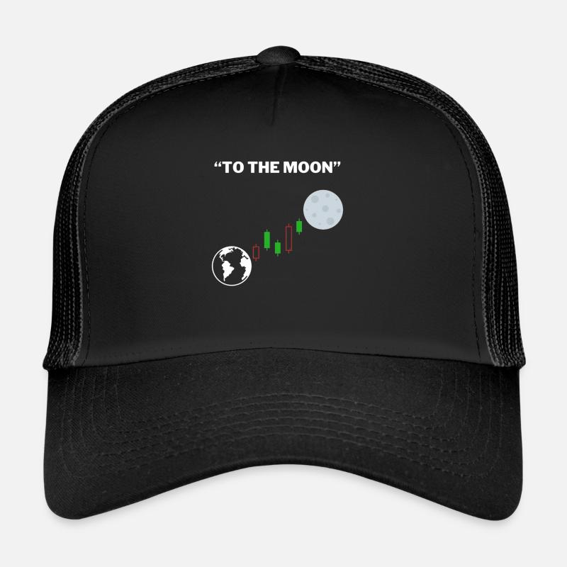 To the moon - Börsen Design Trucker Cap