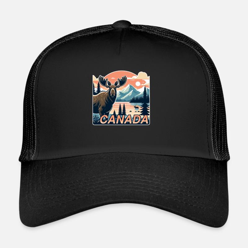 Canada 13 - Trucker Cap - black/black