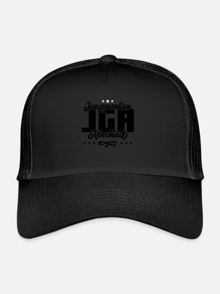 Bachelor party bachelor party - Trucker Cap - black/black - Front