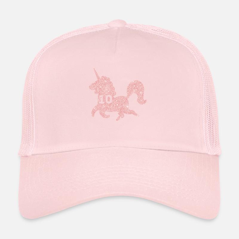 10e anniversaire licorne Casquette trucker 