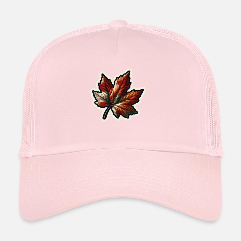 automne, feuillage, feuille, saison, octobre, météo Casquette trucker 